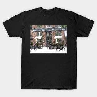 Toronto Coffee Shop-Available As Art Prints-Mugs,Cases,Duvets,T Shirts,Stickers,etc T-Shirt